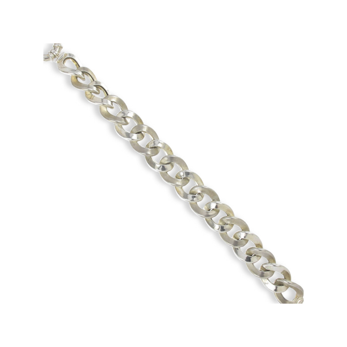 PULSERA PLATA HOMBRE GRUESA