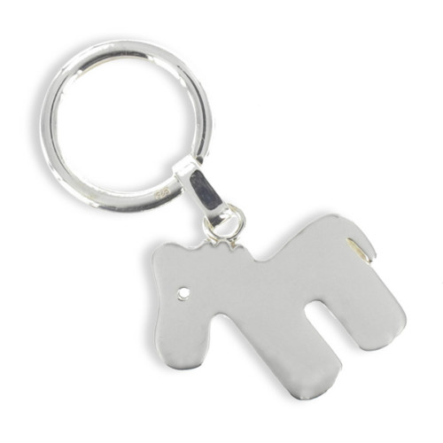 LLAVERO PLATA CABALLO