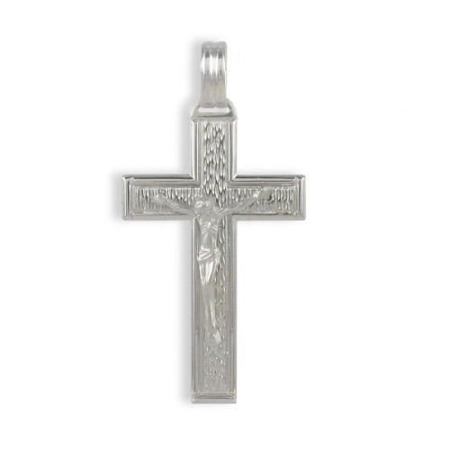 CRUZ CON CRISTO 4,5 X 2,5 CM