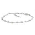 ROSARIO DE PULSERA PLATA