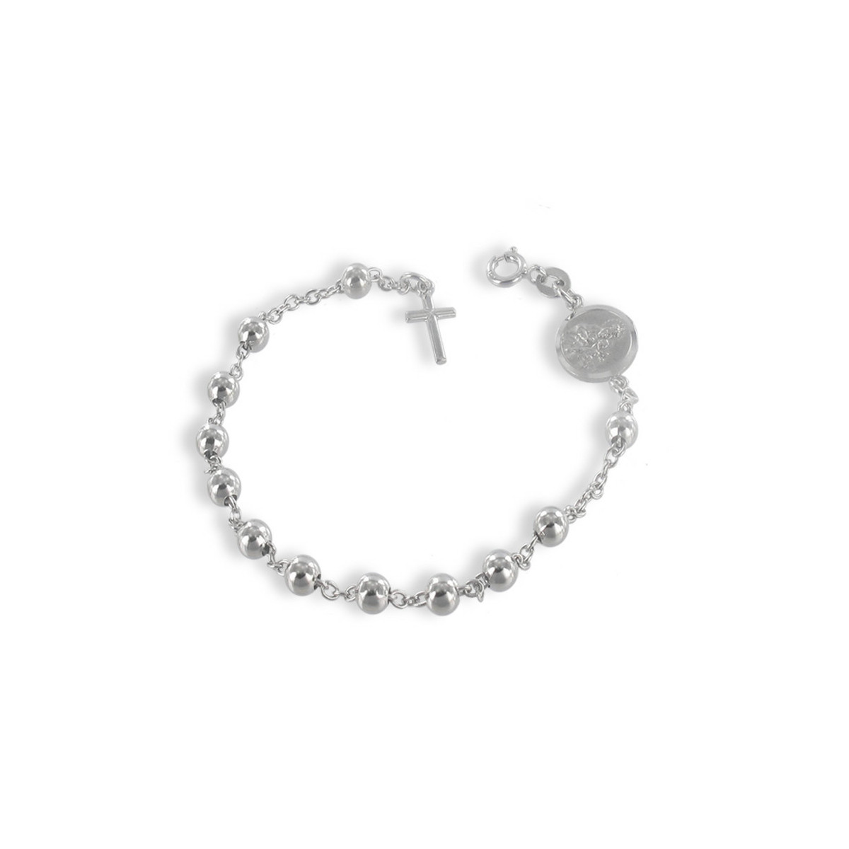 PULSERA ROSARIO ESCAPULARIO 13 MM