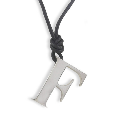 MAXI INICIAL "F" DE PLATA