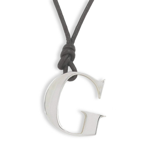 MAXI INICIAL "G" DE PLATA