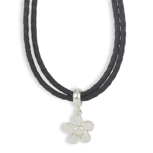 GARGANTILLA FLOR DE PLATA