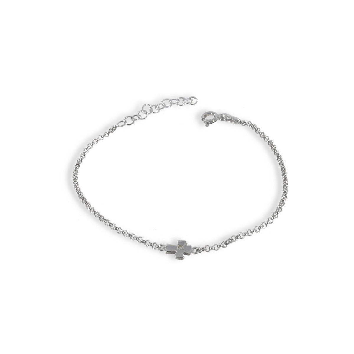 PULSERA CON CRUZ MINI