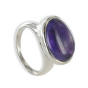ANILLO CON AMATISTA