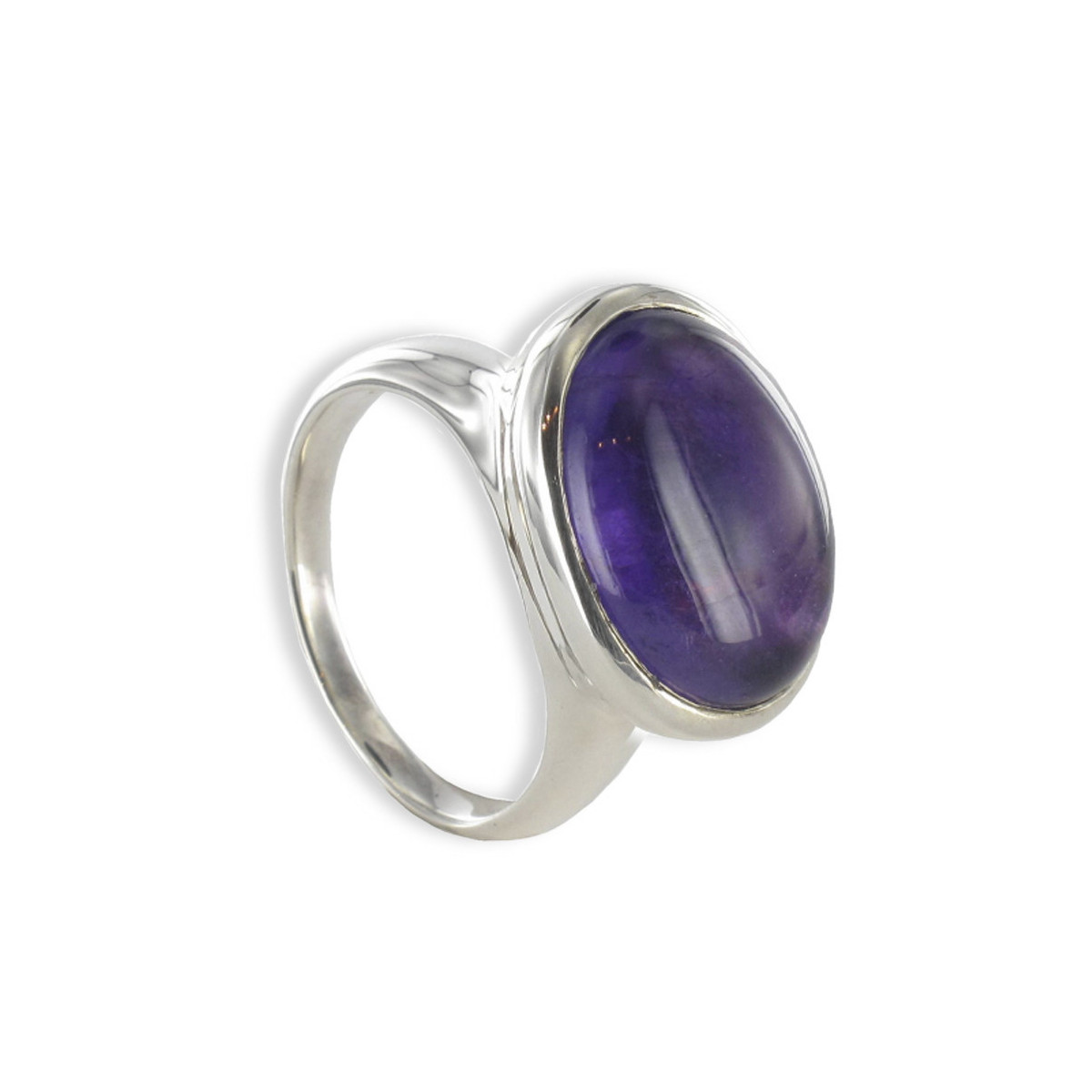 ANILLO CON AMATISTA