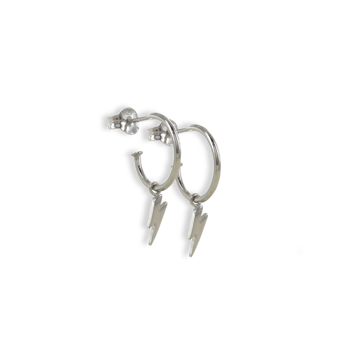 AROS DE PLATA CON RAYOS