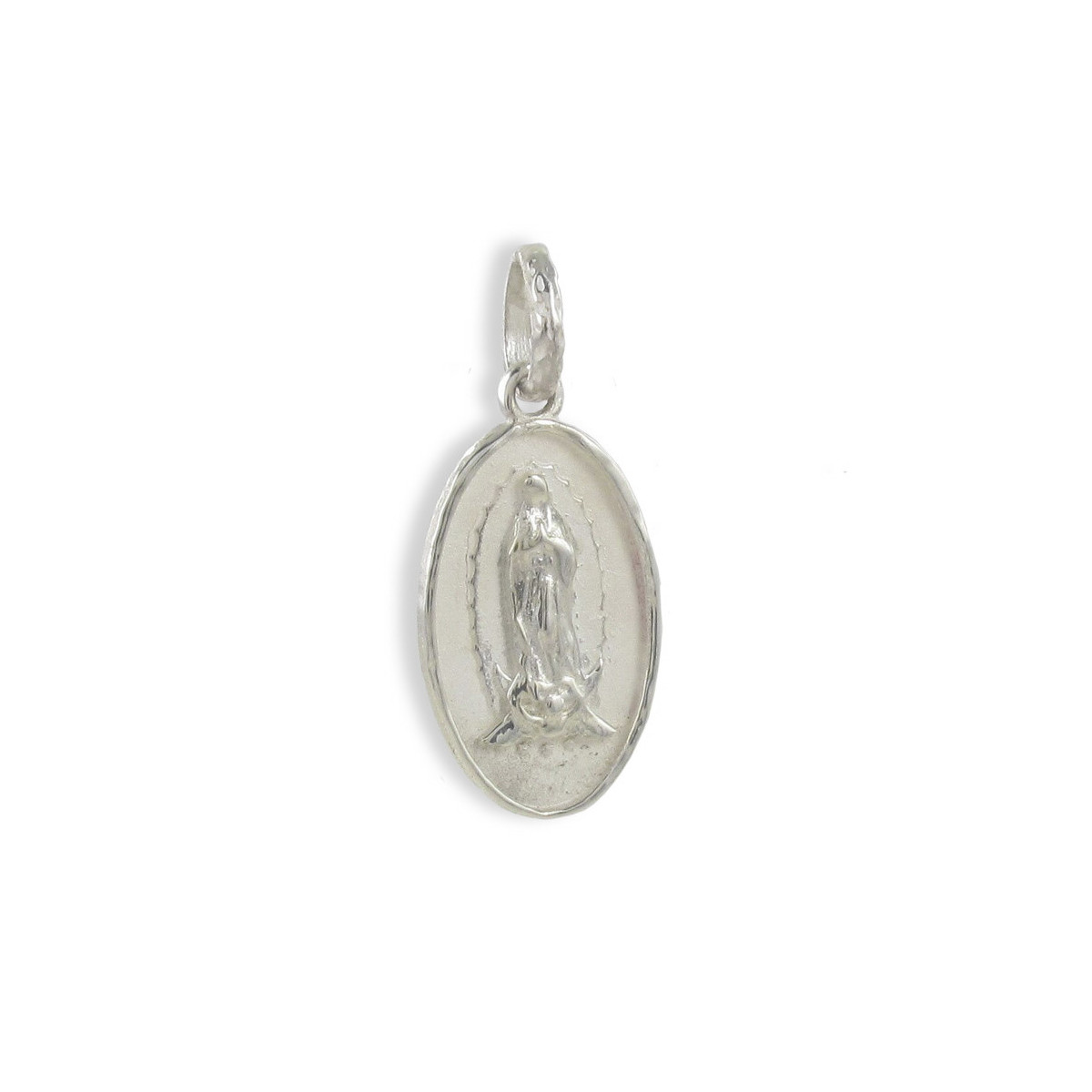 MEDALLA VIRGEN DE GUADALUPE 21 X 14 MM
