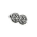 PENDIENTES DE BOTÓN SERPIENTE
