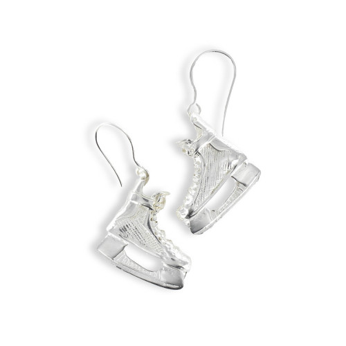 PENDIENTES PLATA HOCKEY
