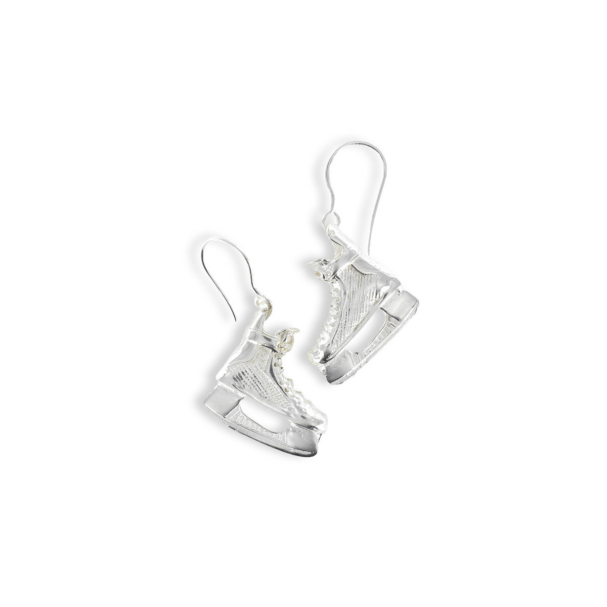 PENDIENTES PLATA HOCKEY