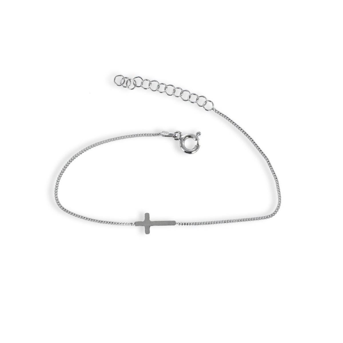 PULSERA FINA CON CRUZ