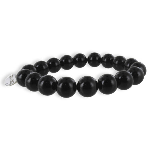 PULSERA BOLAS ÓNIX